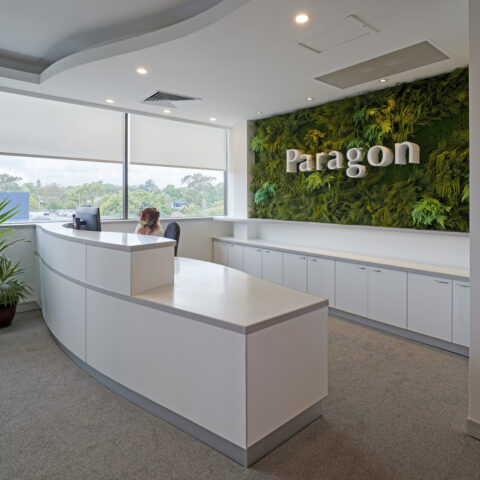 Paragon Reception Fitout